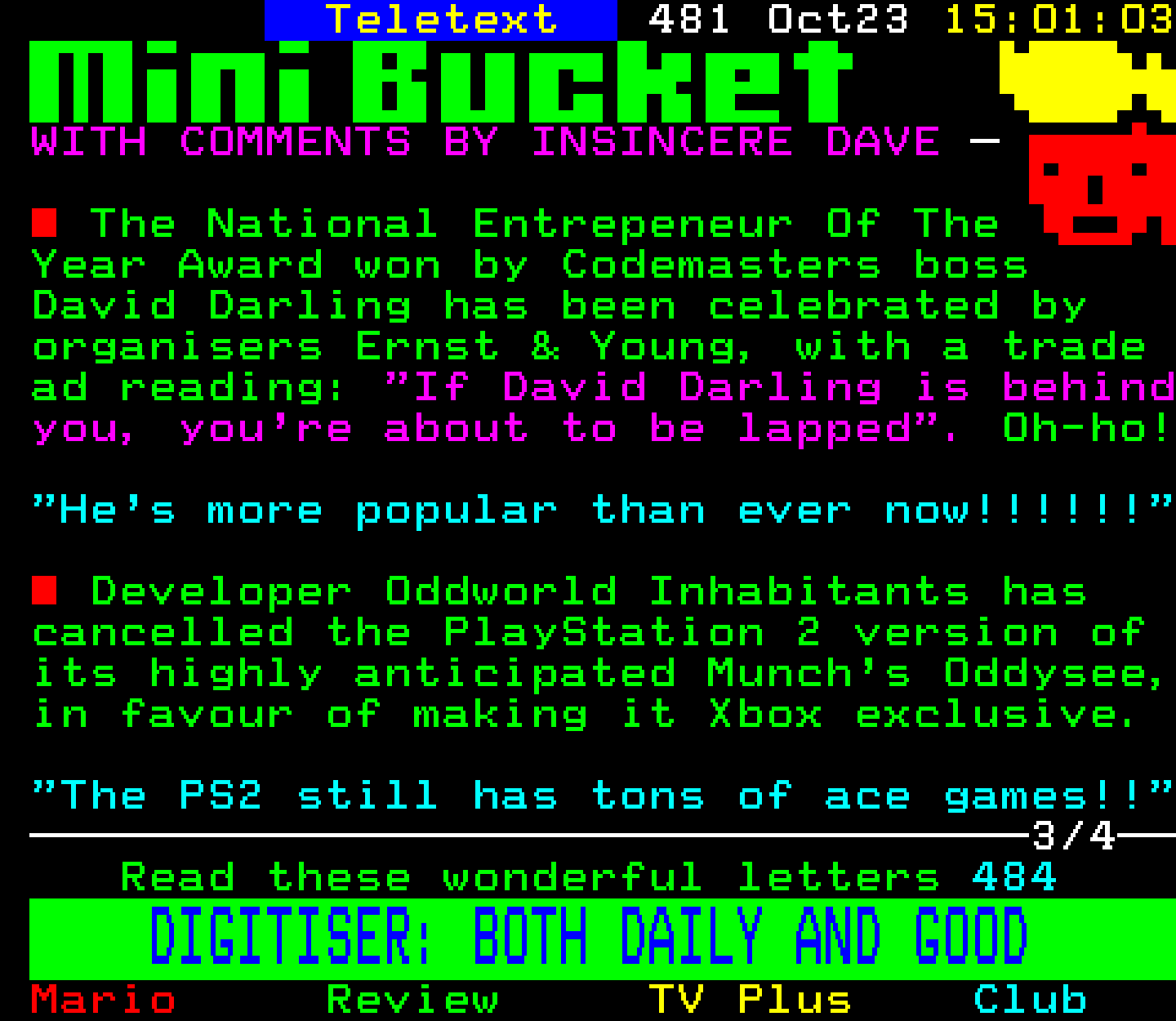 Digitiser, Teletext - 2000