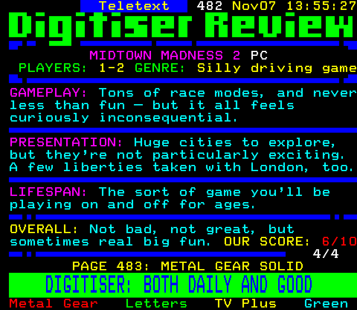Digitiser, Teletext - 2000