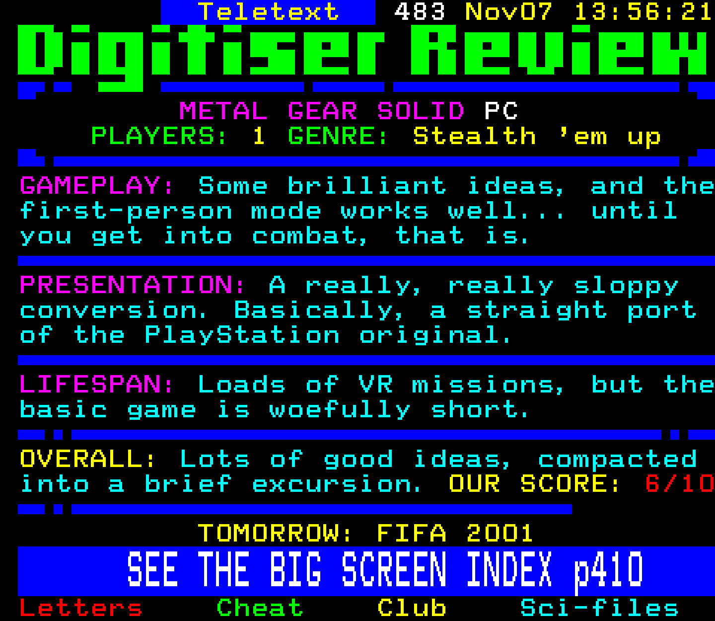 Digitiser, Teletext - 2000