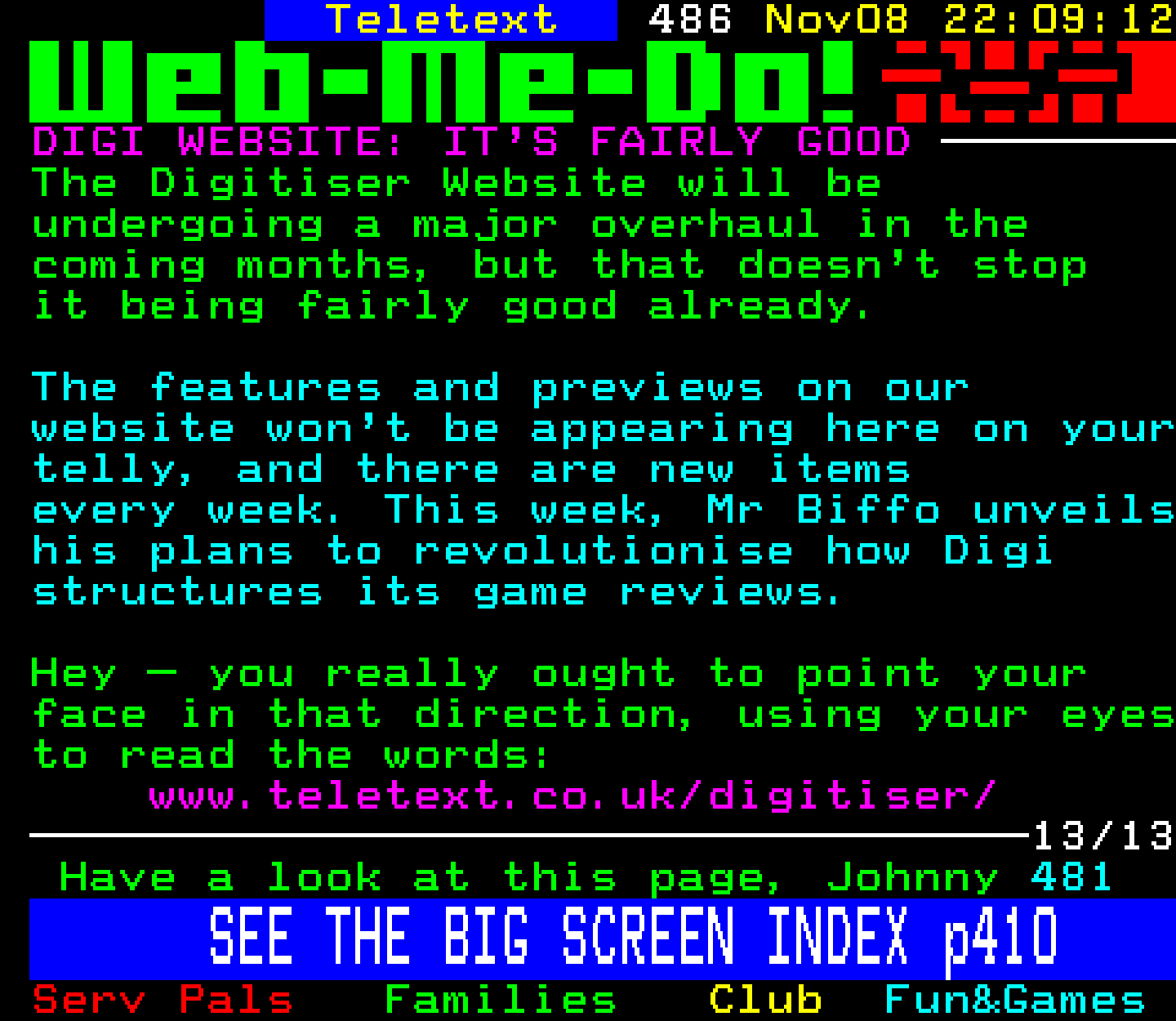 Digitiser, Teletext - 2000
