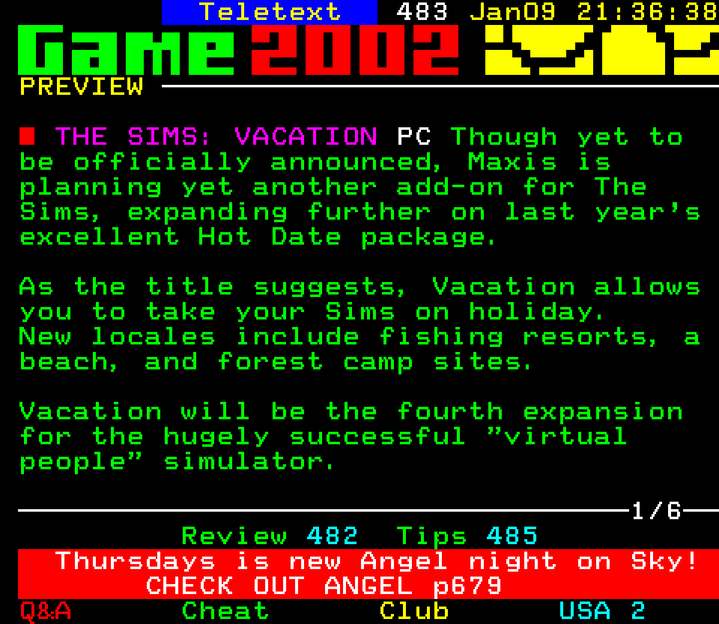 Digitiser, Teletext - 2002