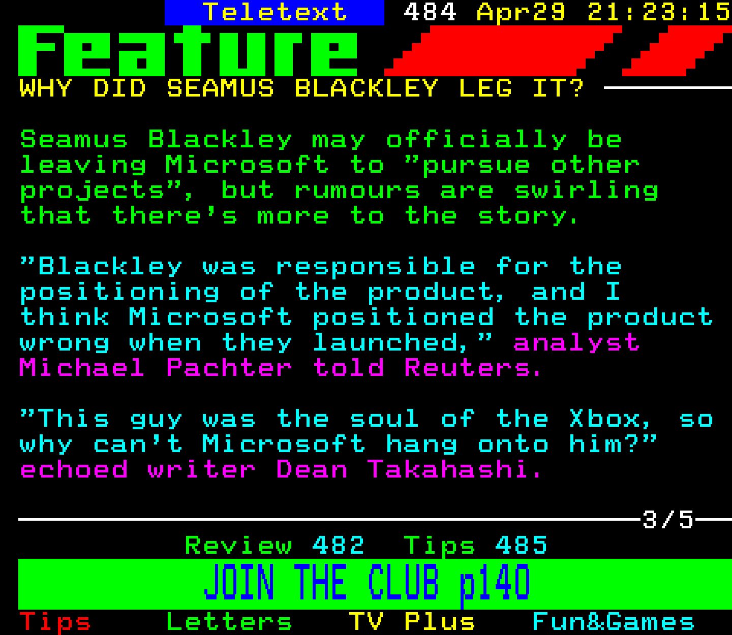 Digitiser, Teletext - 2002