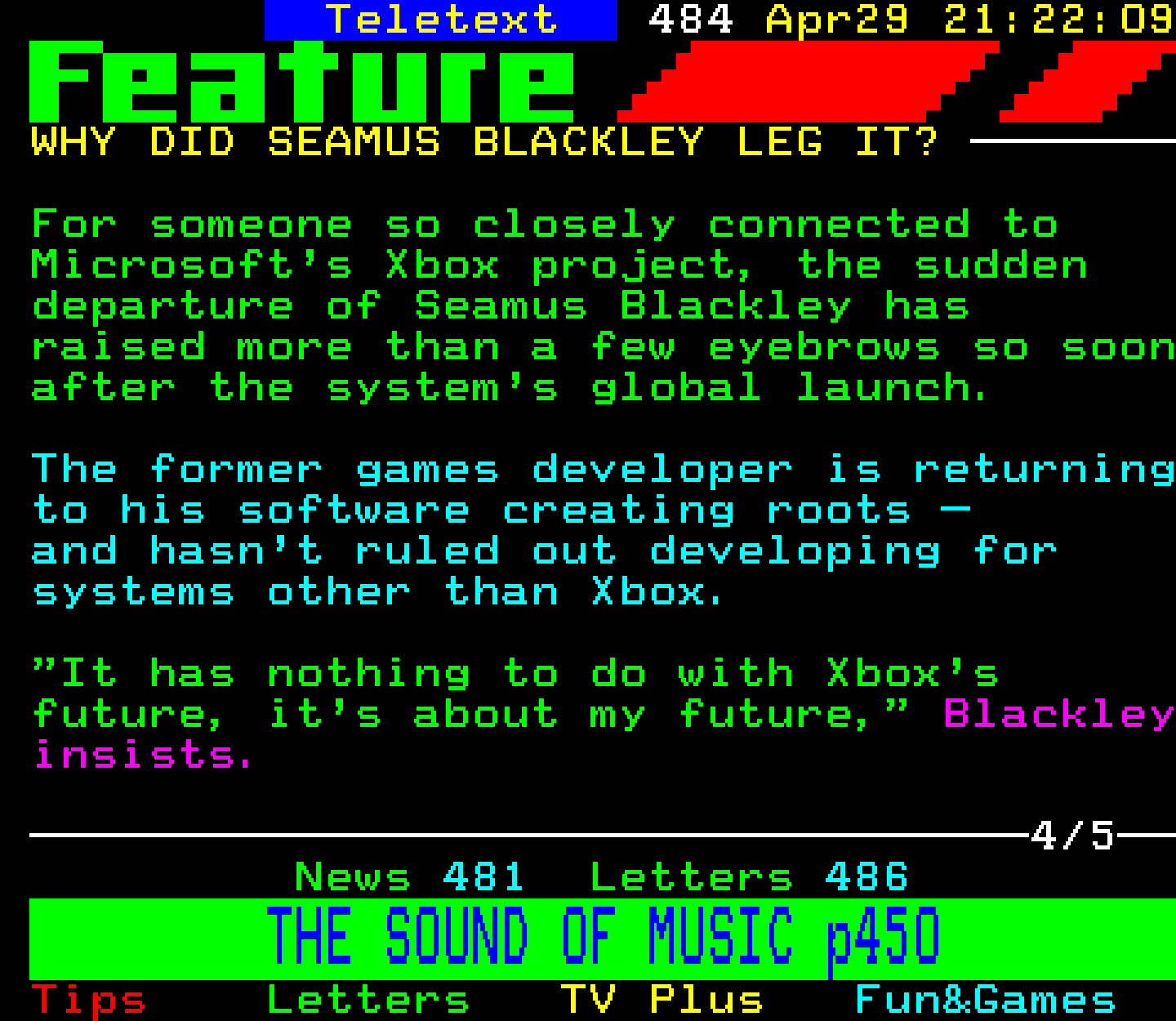 Digitiser, Teletext - 2002