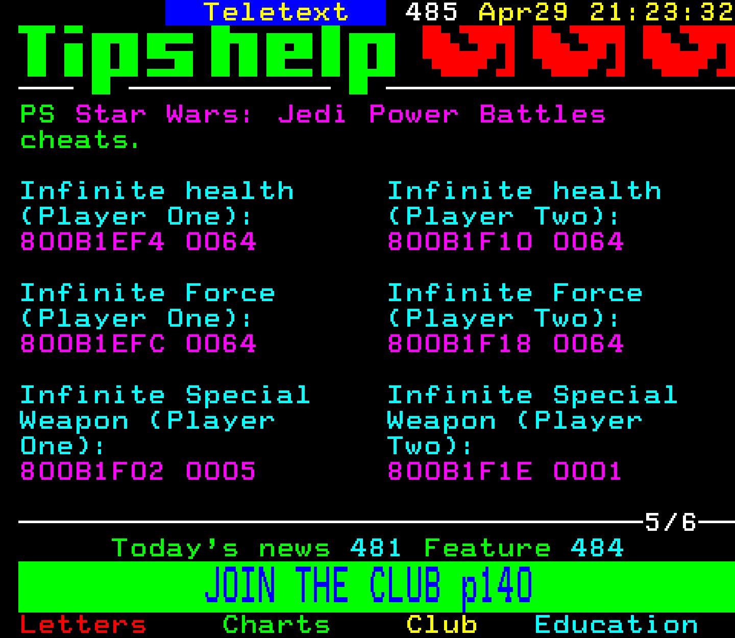 Digitiser, Teletext - 2002