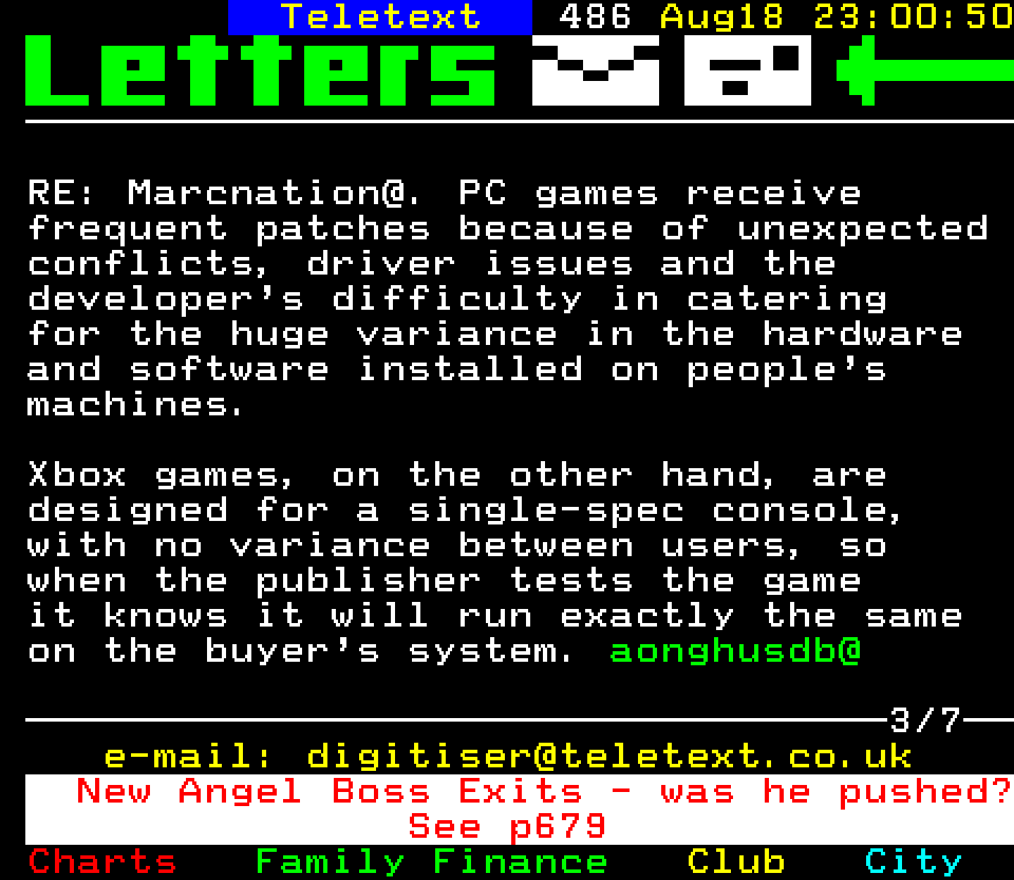 Digitiser, Teletext - 2002