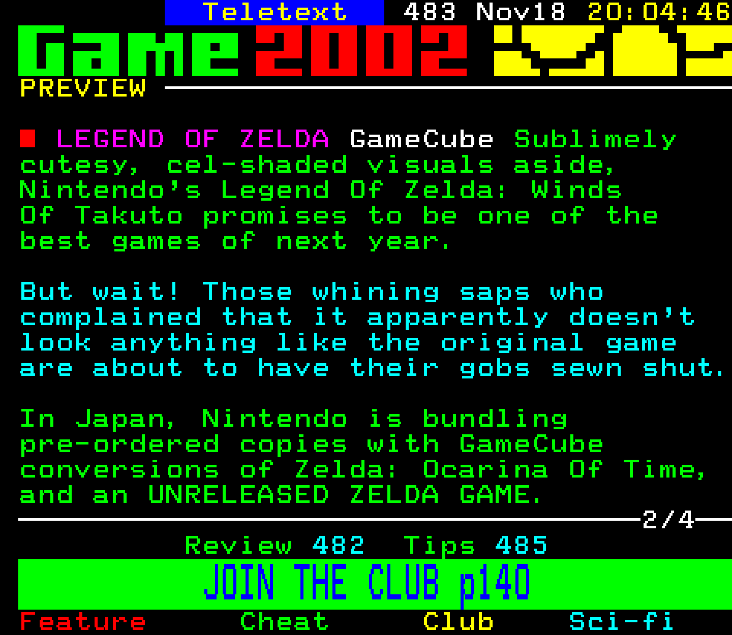 Digitiser, Teletext - 2002