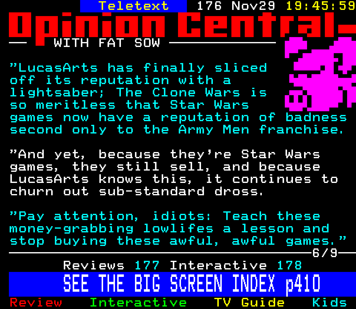 Digitiser, Teletext - 2002