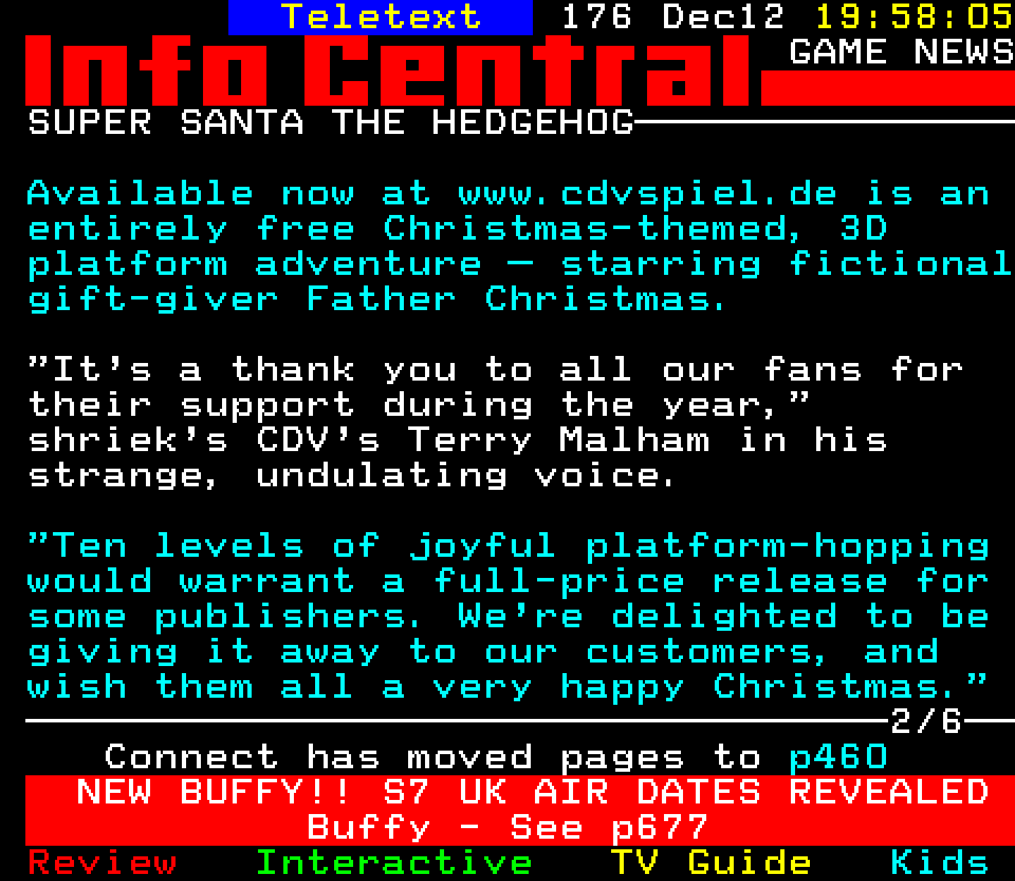 Digitiser, Teletext - 2002