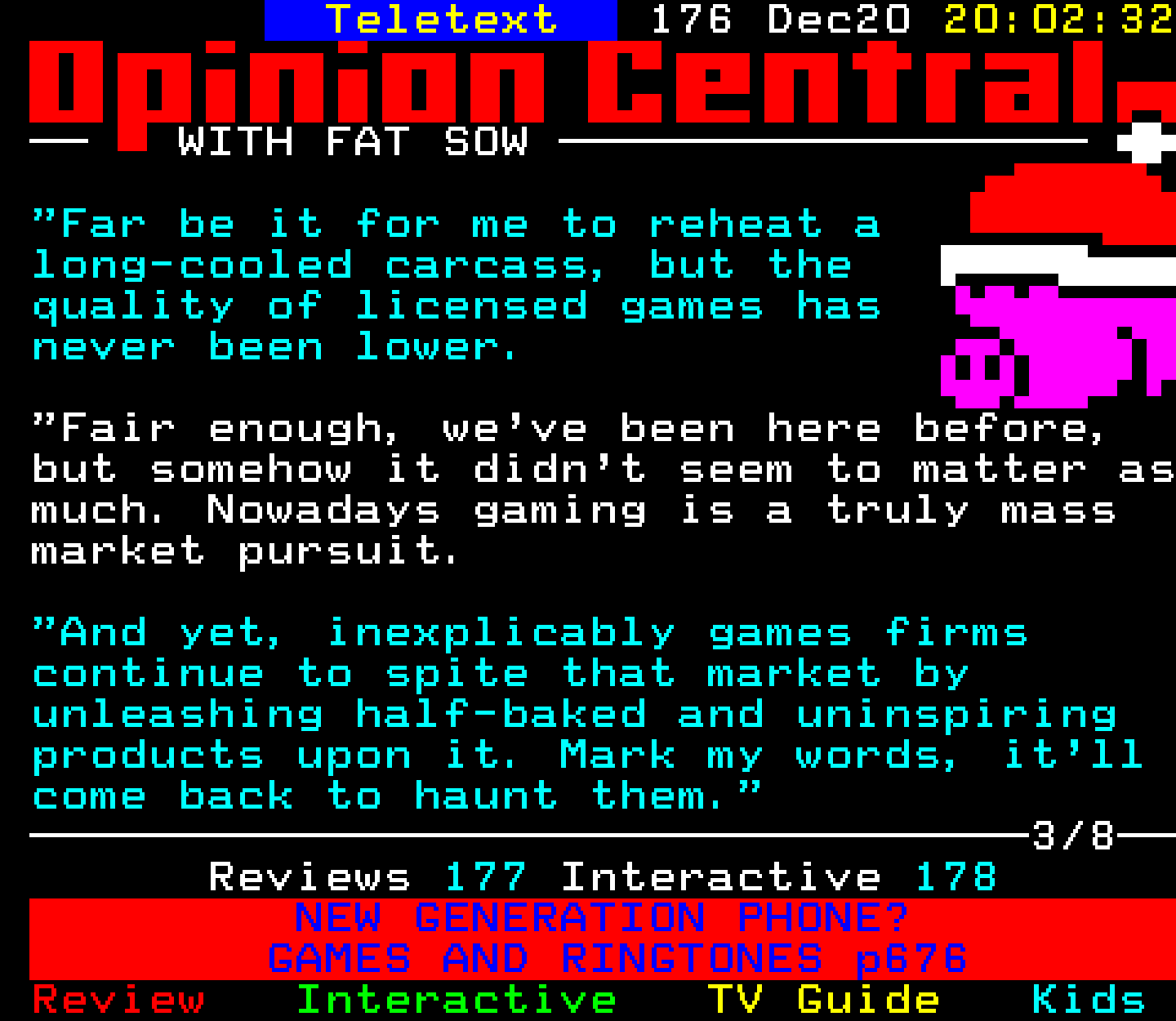 Digitiser, Teletext - 2002