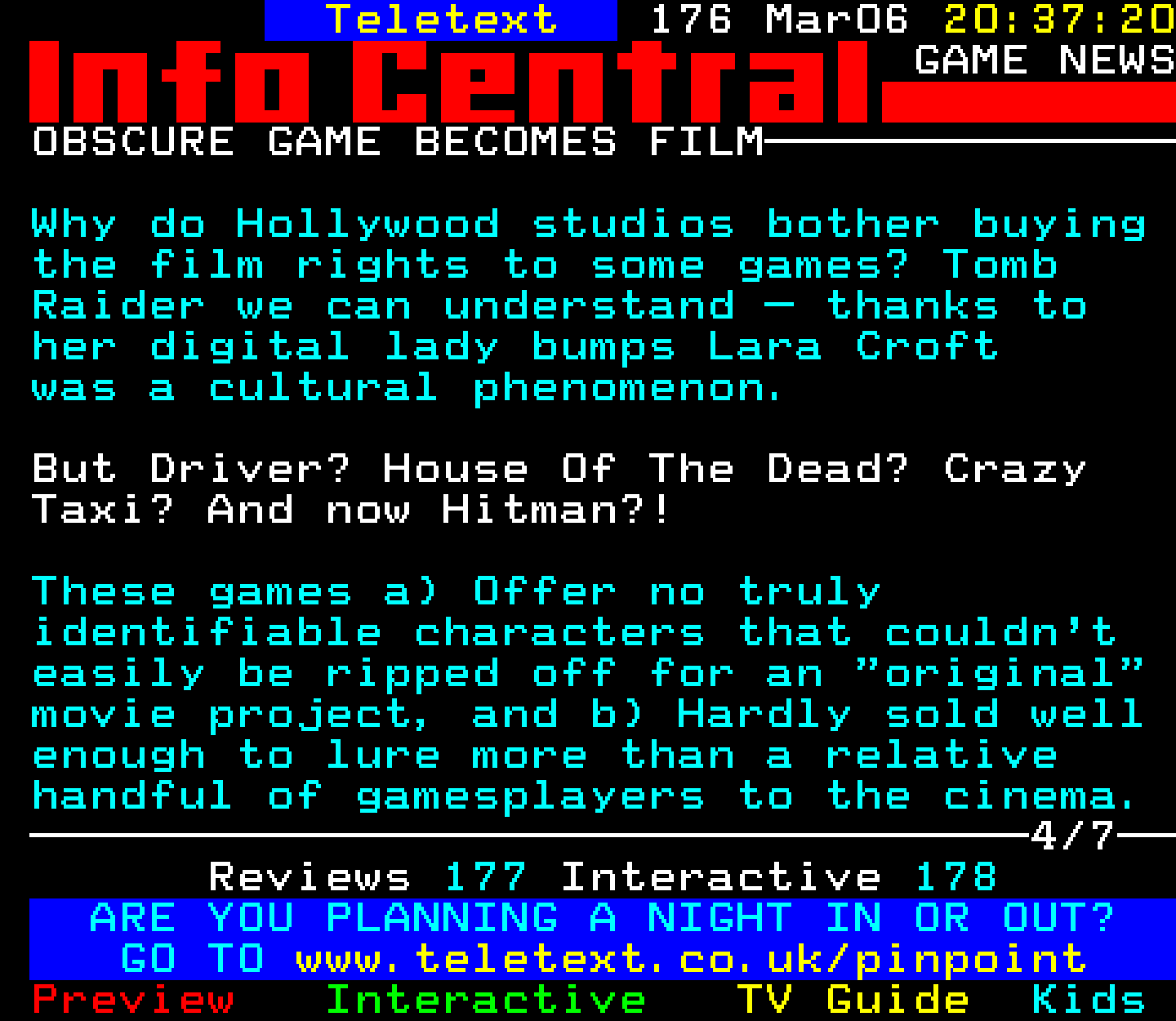 Digitiser, Teletext - 2003