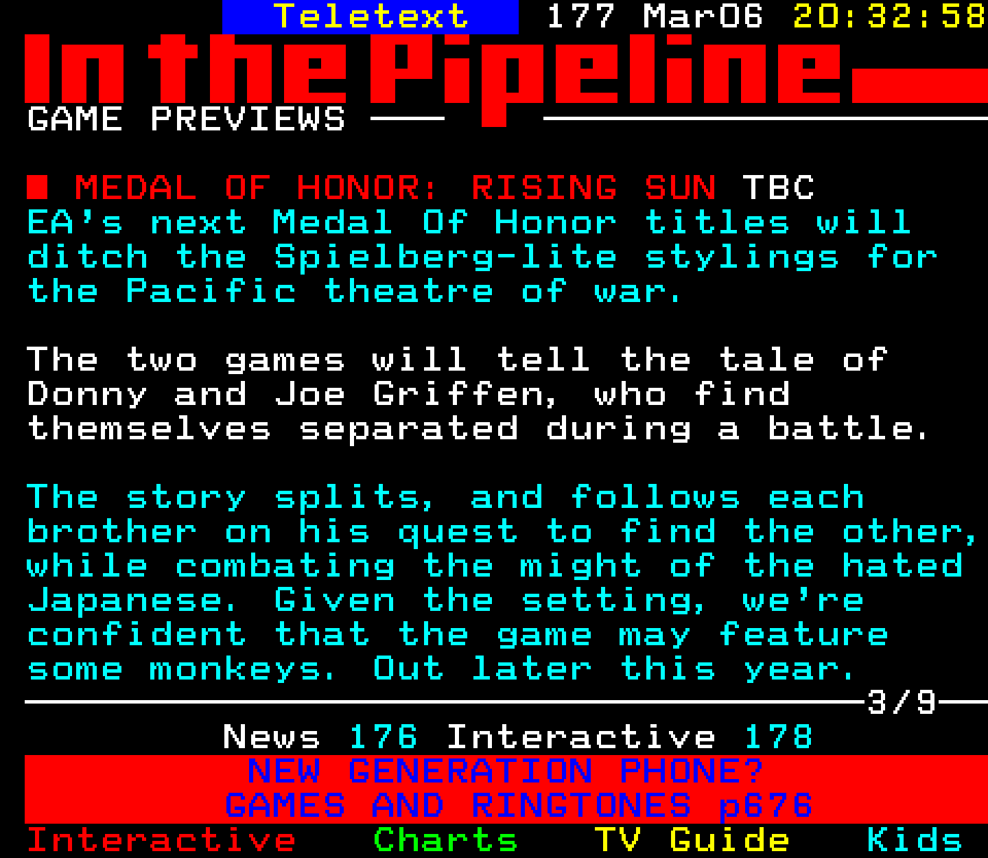 Digitiser, Teletext - 2003