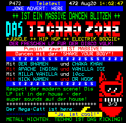 Digitiser fake Das Techno Zone advert